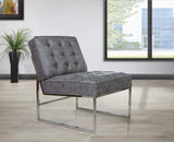 Ave Six Anthony 26” Wide Chair Chrome Base Faux Leather [ATH51] Office Star Leather Office Chair