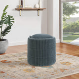 Ave Six Bartley Storage Ottoman [BTY] Office Star Slate Corded Ottoman BTY-R55