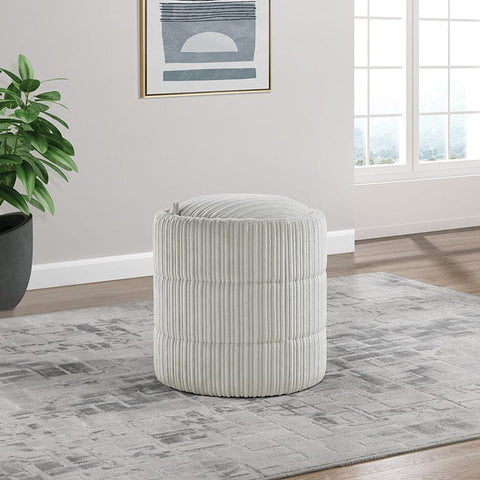 Ave Six Bartley Storage Ottoman [BTY] Office Star Taupe Corded Ottoman BTY-R46