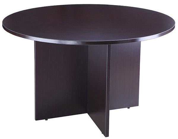 Boss 42" Round Table Boss Office Products Mocha N127-MOC