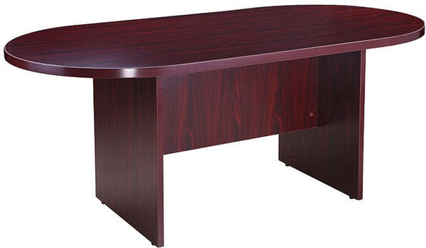 Boss 71W X 35D Race Track Conference Table Boss Office Products Conference Table