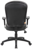 Boss Adjustable LeatherPlus Task Chair [B1563] Boss Office Products Task Chair B1563