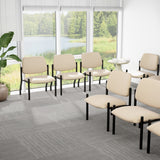 Boss Antimicrobial Bariatric Waiting Room Chair, No Arms [B9595AM-BK] Boss Office Products Guest Chair