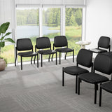 Boss Antimicrobial Bariatric Waiting Room Chair, No Arms [B9595AM-BK] Boss Office Products Guest Chair
