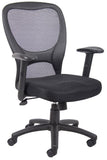 Boss Black Mesh Office Chair [B6508] Boss Office Products Mesh Chair B6508