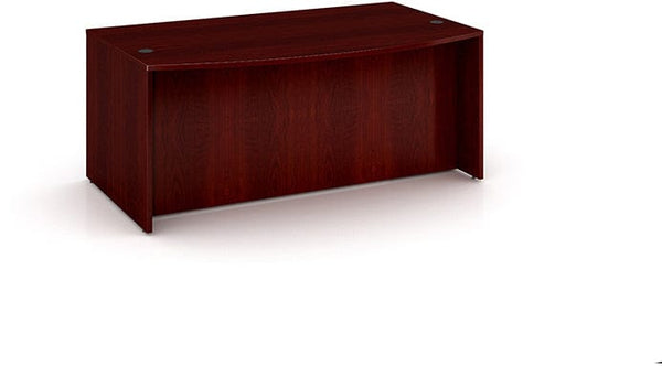 Boss Bow Front Desk Shell Boss Office Products