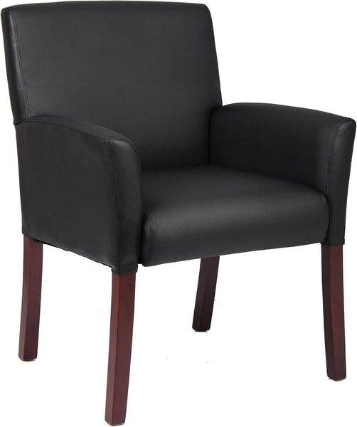 Boss Box Arm Reception Room Chair [B619] Boss Office Products Guest Chair B619