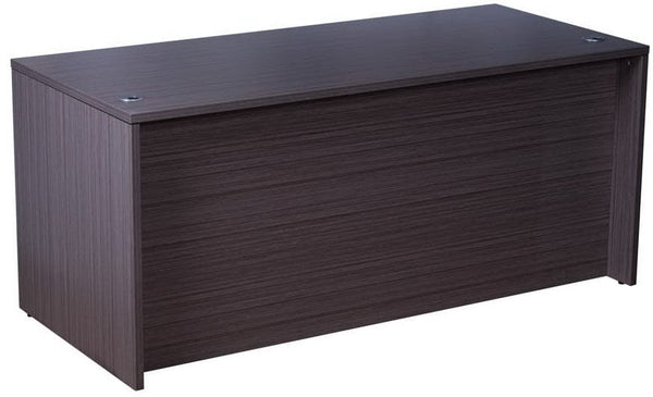 Boss Desk Shell, 60"W x 30"D [N103] Boss Office Products Driftwood Credenza N103-DW