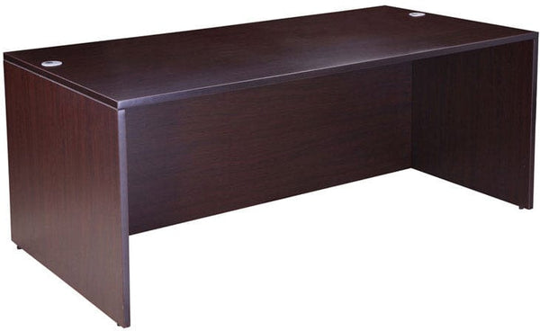 Boss Desk Shell, 71"W X 36"D Boss Office Products
