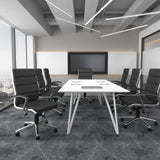 Boss Executive CaressoftPlus Chair with Metal Chrome Finish [B9471] Boss Office Products Executive Chair