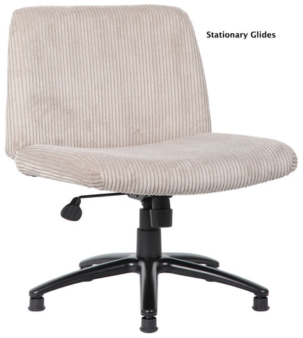 Boss Extra-Wide Criss Cross Chair in Beige [B555-LBG] Boss Office Products Home Office Chair B555-LBG