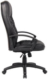 Boss High Back Leather Executive Chair [B7301] Boss Office Products Leather Office Chair B7301