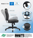 Boss LeatherPlus Armless Task Chair [B1560] Boss Office Products Task Chair B1560