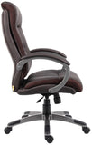 Boss LeatherPlus High Back Executive Chair [B8771] Boss Office Products Executive Chair