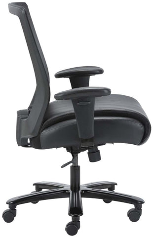 Boss Mesh Heavy Duty Chair, 400 lb Weight Capacity [B699-BK] Boss Office Products Mesh Chair B699-BK