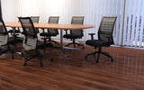 Boss Mesh Task Chair in Black [B6566-BK] Boss Office Products Task Chair B6566-BK