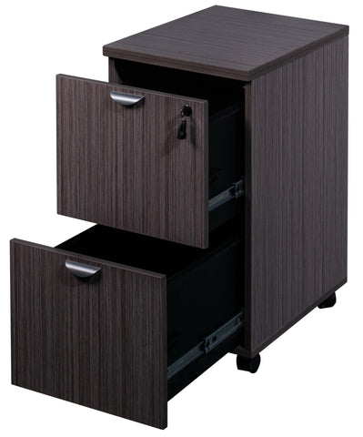 Boss Mobile Pedestal, File/File [N149] Boss Office Products Driftwood File Cabinet N149-DW