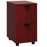 Boss Mobile Pedestal, File/File [N149] Boss Office Products Mahogany File Cabinet N149-M