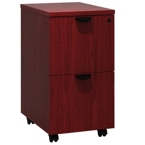 Boss Mobile Pedestal, File/File [N149] Boss Office Products Mahogany File Cabinet N149-M