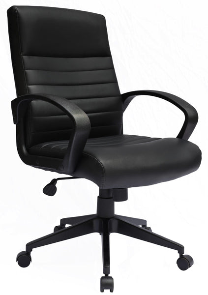 Boss Ribbed Back Task Chair [B426-BK] Boss Office Products Task Chair B426-BK