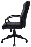 Boss Ribbed Back Task Chair [B426-BK] Boss Office Products Task Chair B426-BK