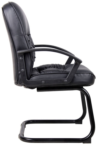 Boss Sled Base Guest Chair [B7309] Boss Office Products Guest Chair B7309