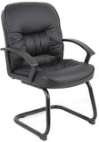 Boss Sled Base Guest Chair [B7309] Boss Office Products Guest Chair B7309