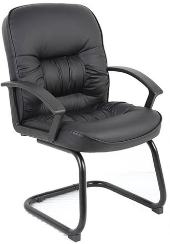 Boss Sled Base Guest Chair [B7309] Boss Office Products Guest Chair B7309