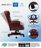 Boss Traditional Button Tufted Executive Chair [B800] Boss Office Products Executive Chair