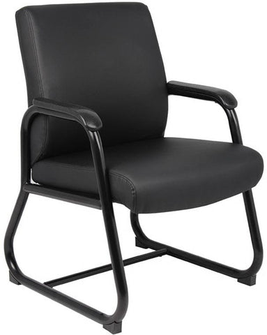 Caressoft&trade; Big and Tall Office Guest Chair [B709] Boss Office Products Guest Chair B709