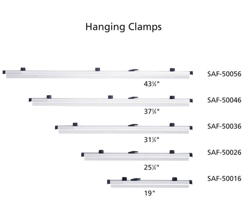 Drop / Lift Wall Rack Holds 1200 Sheets [5030] Safco Wall Rack 5030