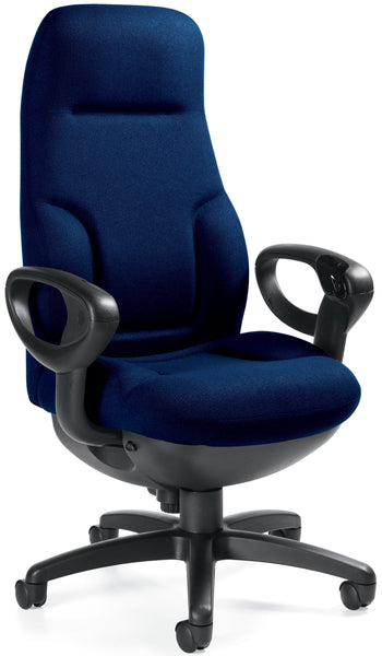 Global Concorde Fabric Upholstered Big and Tall Office Chair [2424] Global Big & Tall Chairs 2424