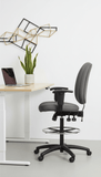 Harwick Ergonomic Adjustable Drafting Chair [6058C-D] Harwick Drafting Chair