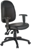 Harwick Ergonomic Genuine Leather Office Task Chair [6058C-L] Harwick Task Chair