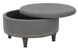INSPIRED by Bassett Augusta Storage Ottoman [BP-AUOT32] Office Star Ottoman