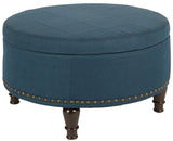 INSPIRED by Bassett Augusta Storage Ottoman [BP-AUOT32] Office Star Azure Ottoman BP-AUOT32-K14