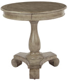 Inspired by Bassett Avalon Round Accent Table [BP-AVLAT] Office Star Antique Goldstone Accent Table BP-AVLAT-YM75