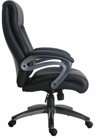 Lorell High Back Faux Leather Home Office Chair [69516] Lorell Leather Office Chair LLR69516