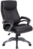 Lorell High Back Faux Leather Home Office Chair [69516] Lorell Leather Office Chair LLR69516