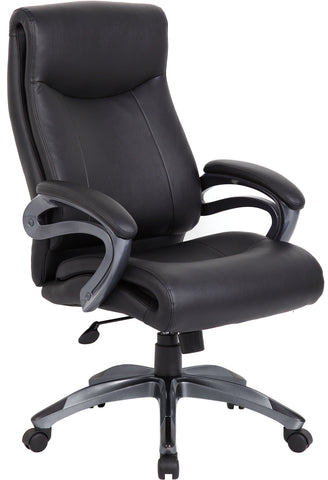 Lorell High Back Faux Leather Home Office Chair [69516] Lorell Leather Office Chair LLR69516