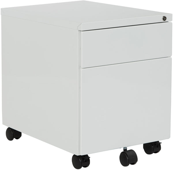 Office Star 22" Mobile Box File Pedestal [PM22BF] Office Star White PM22BF-WH