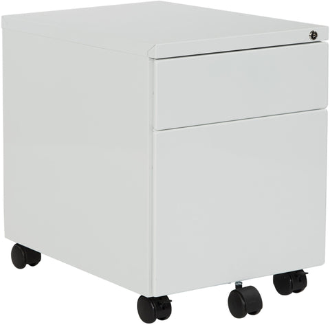 Office Star 22" Mobile Box File Pedestal [PM22BF] Office Star White PM22BF-WH