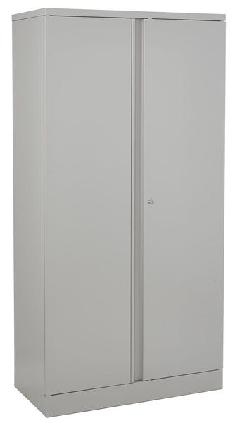 Office Star ST723618-G 72" High Storage Cabinet With 4 Adjustable Shelf, light grey