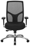 Office Star 99653-30 FreeFlex Coal Fabric, front view