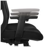 Office Star 99653-30 FreeFlex Coal Fabric, detail