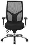 Office Star 99893-30 FreeFlex Coal Fabric, front view