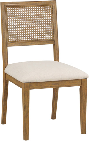 Office Star Alaina Cane Back Dining Chair 2-PK [ANADC2] Office Star Linen ANADC2-L32
