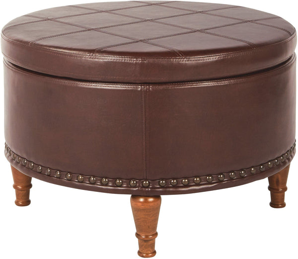 Office Star Alloway Storage Ottoman [ALL] Office Star Espresso ALL-PD32
