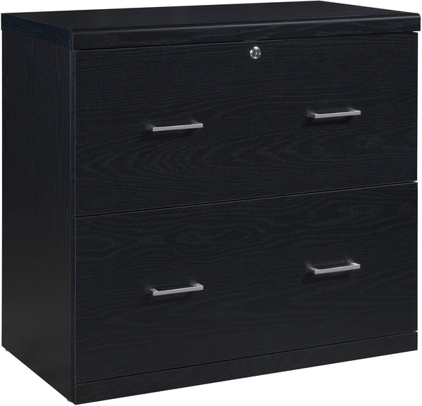 Office Star Alpine Lateral File [ALP2828LF] Office Star Black File Cabinet ALP2828LF-BK