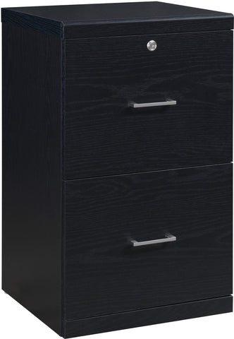 Office Star Alpine Vertical File [ALP2817VF] Office Star Black File Cabinet ALP2817VF-BK